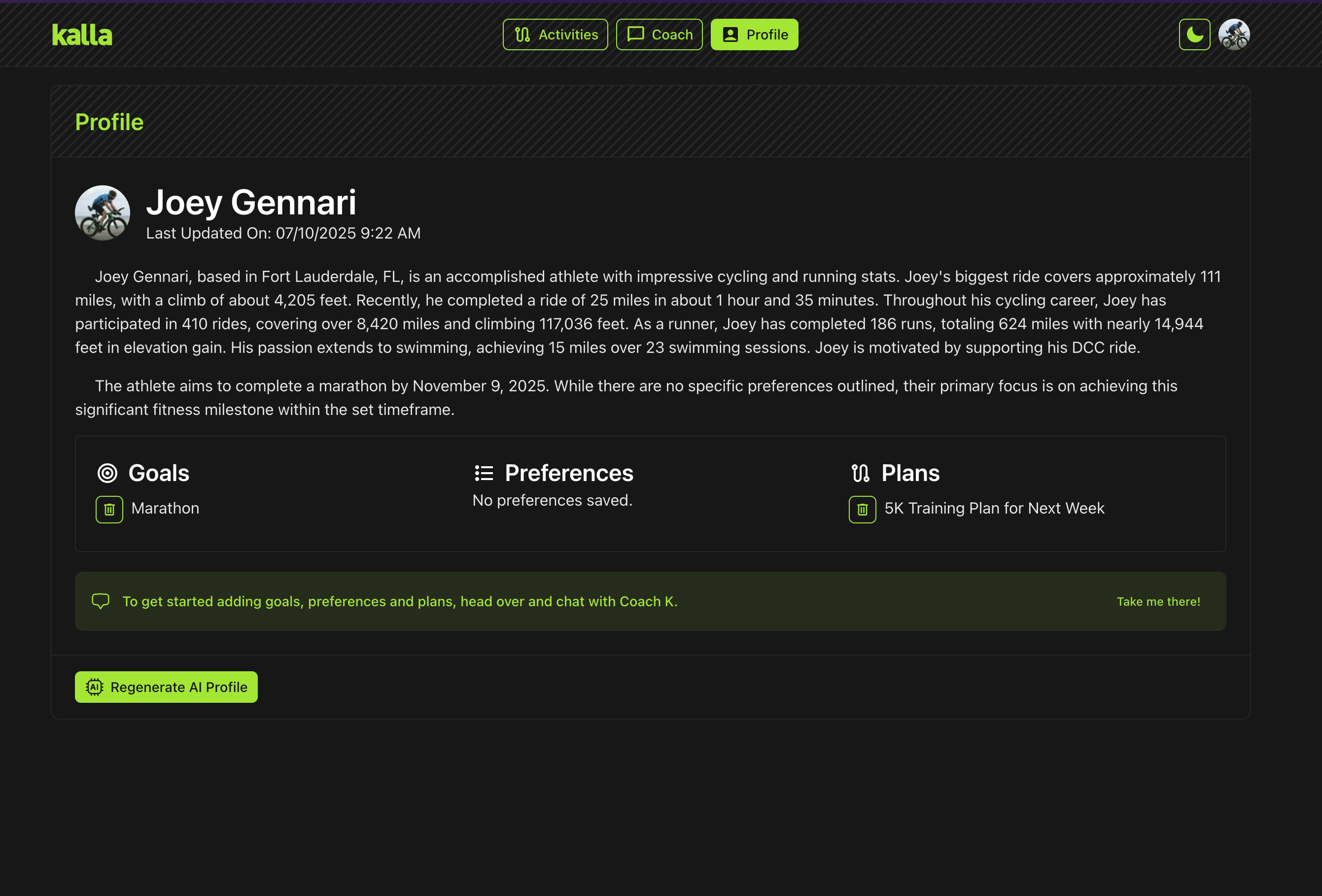 Kalla app screenshot 3